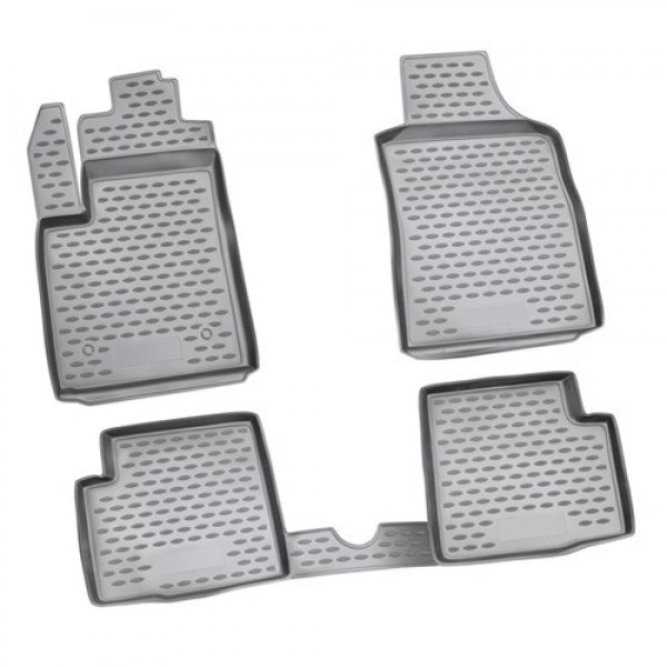 3D Patosnice FIAT 500, 2007-2024, set 4 kom.